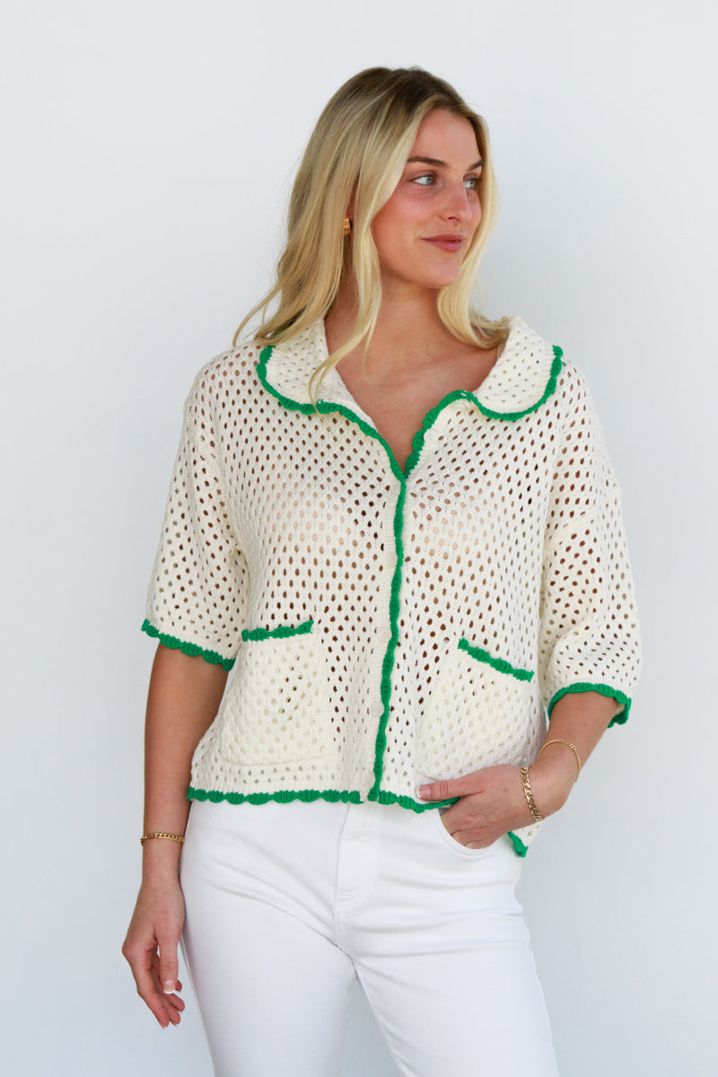 Adrian Crochet Sweater