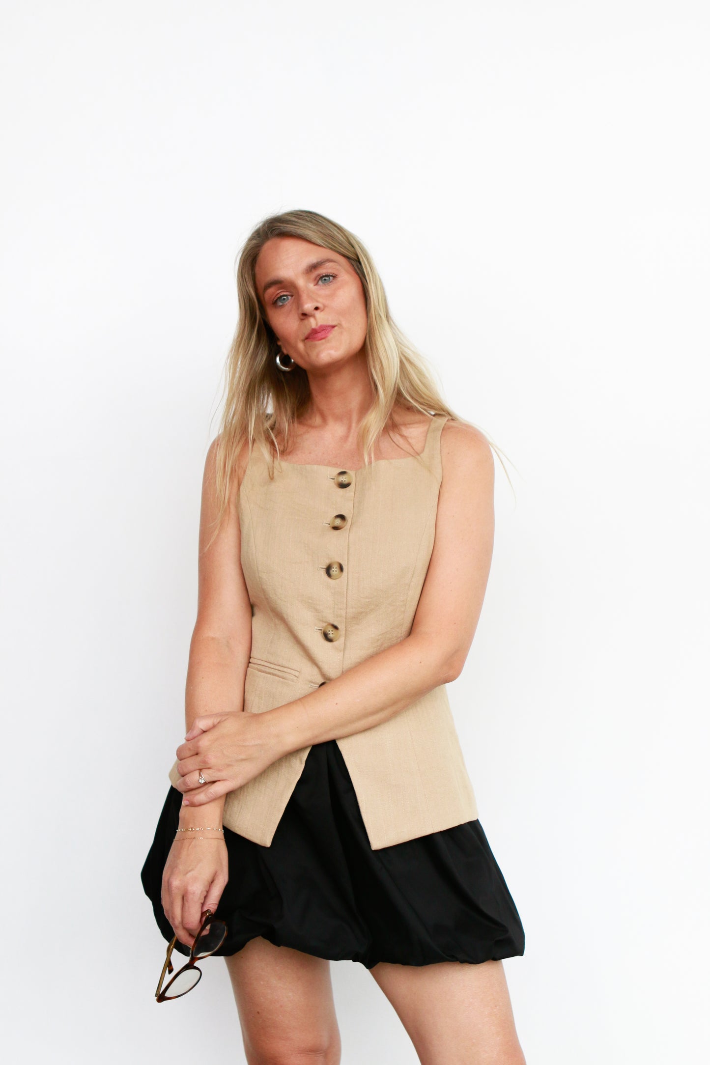 Kori Linen Vest