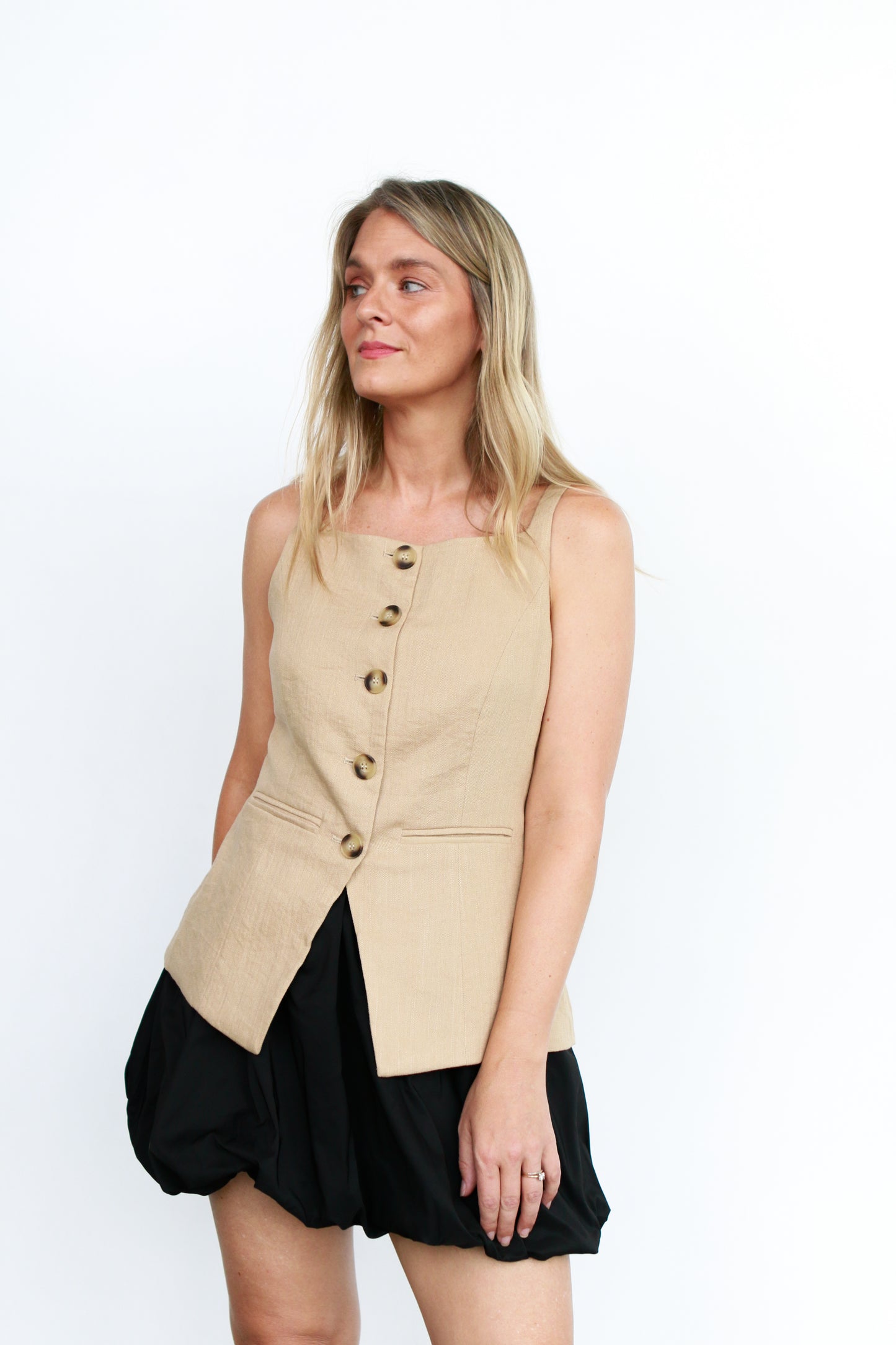 Kori Linen Vest