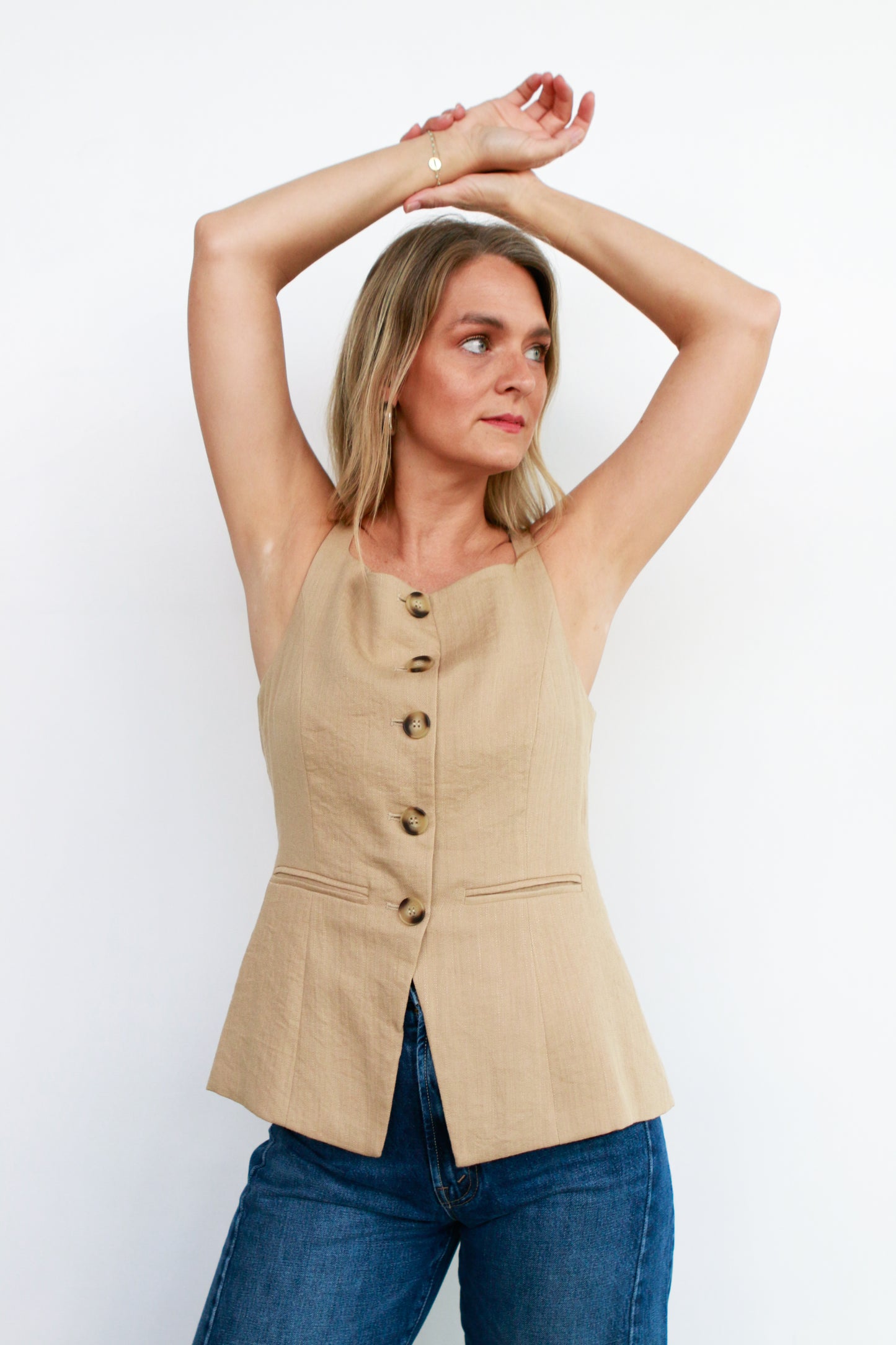 Kori Linen Vest
