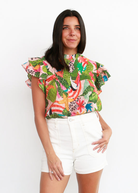 Eloise Tropics Top