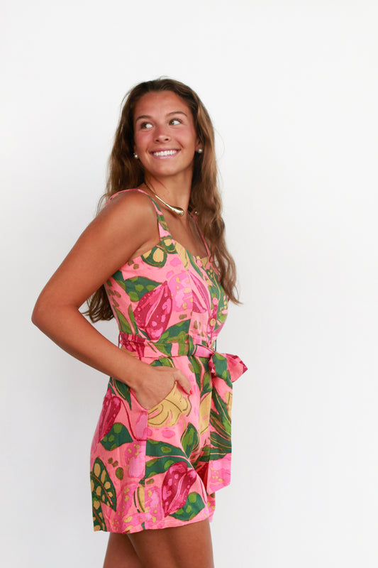 Addie Tropics Romper