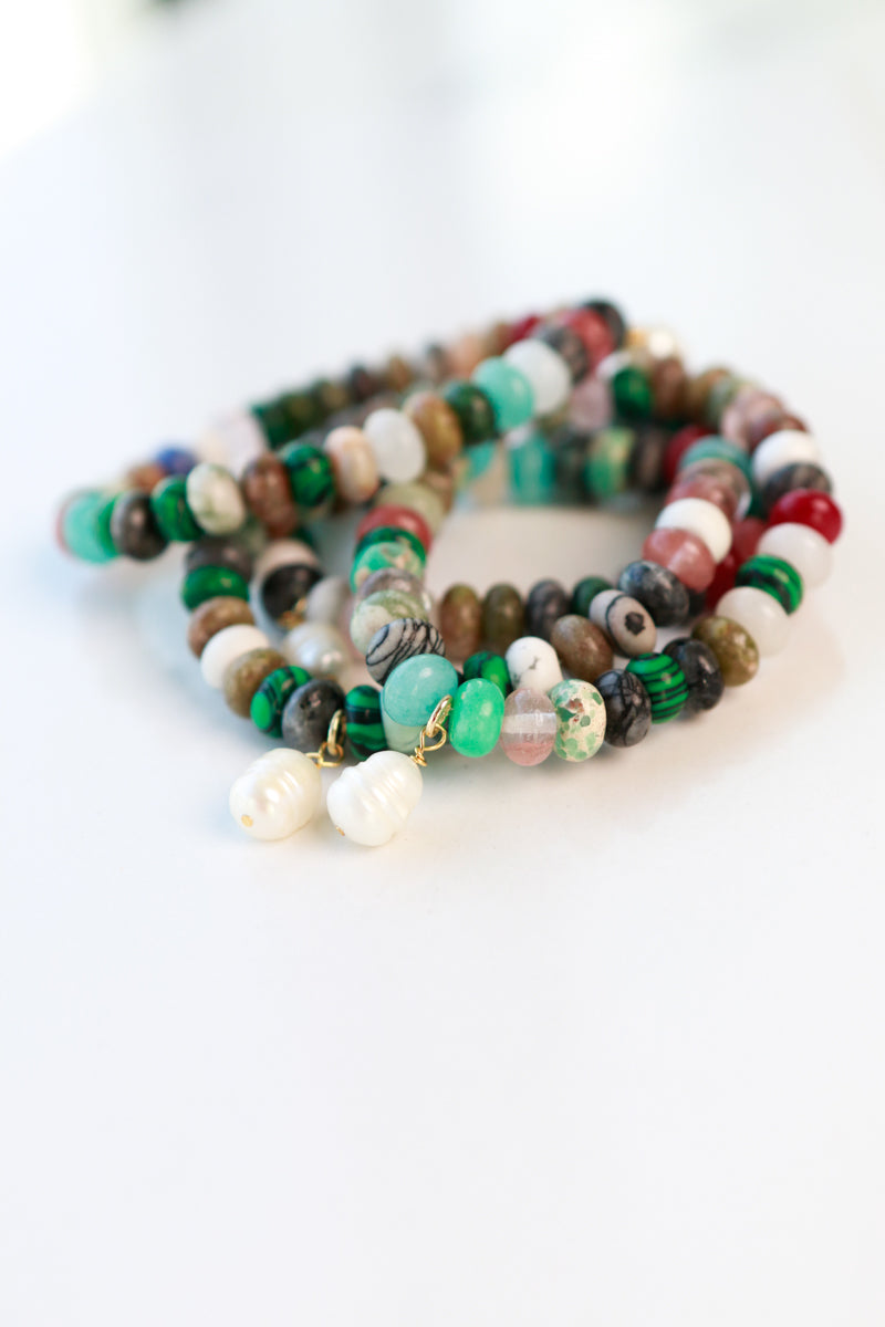 Gemstone Stretch Bracelet