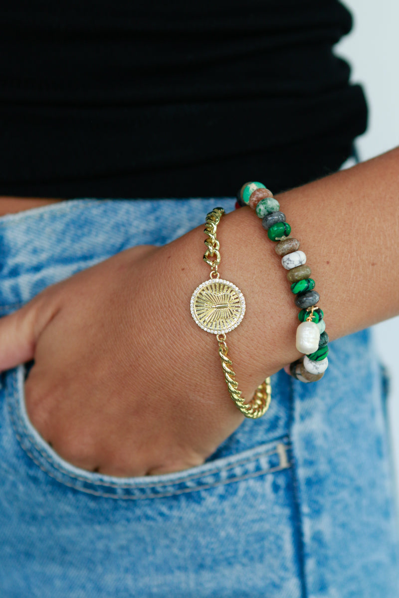 Gemstone Stretch Bracelet