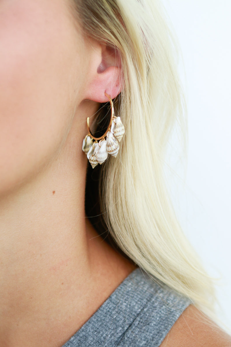 Natural Shell Earrings