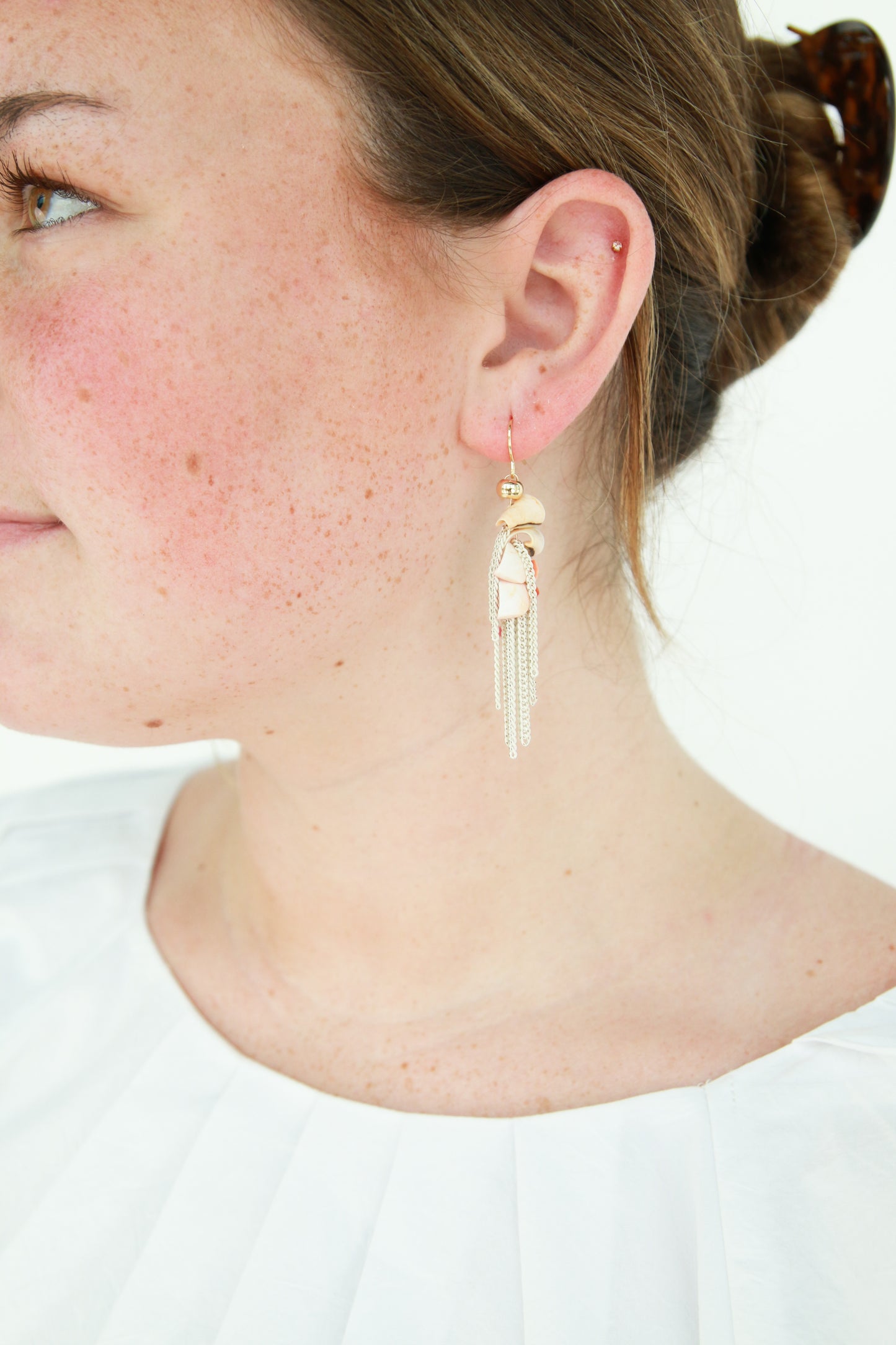 Samira Conch Shell Earring
