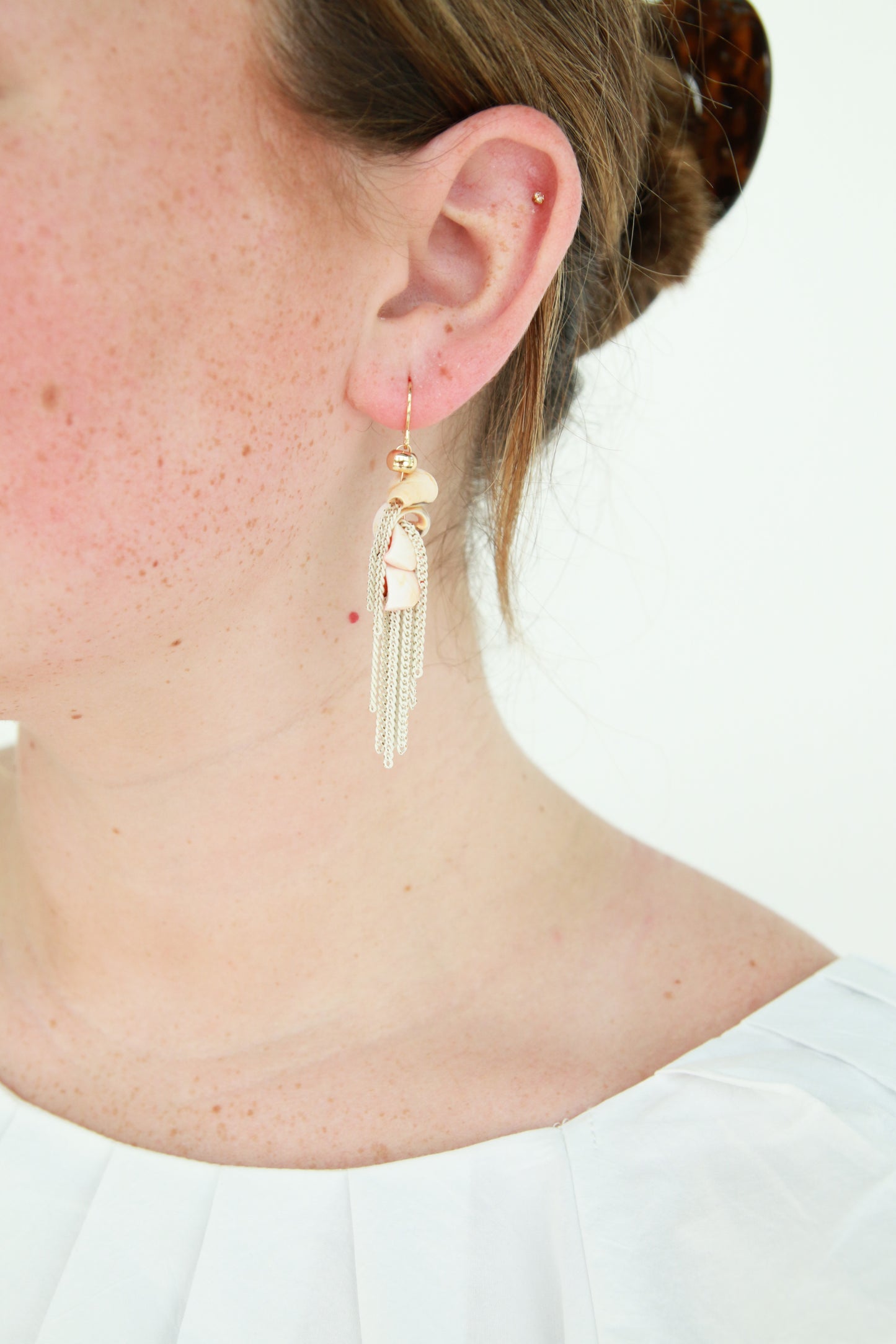 Samira Conch Shell Earring