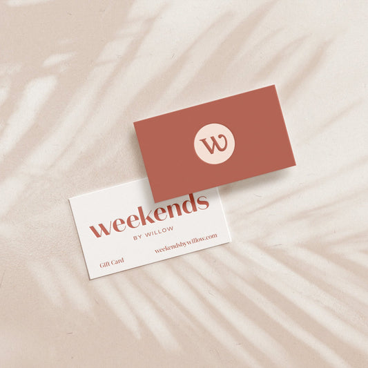 Weekends by Willow Gift Card