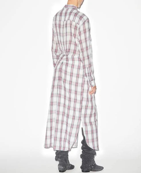 Nesly Plaid Dress