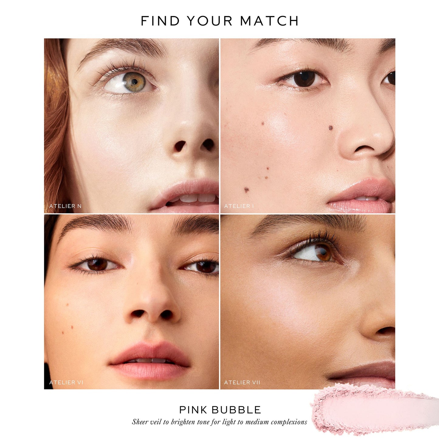 Pink Bubble Vital Skincare Pressed Powder